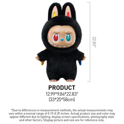 POP MART ZIMOMO Big LABUBU Plush Doll 10th Anniversary Collectible Figure Gift