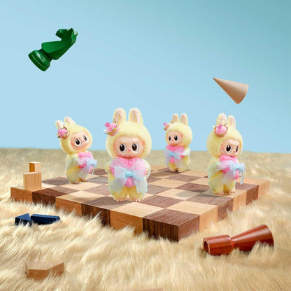 POP MART Labubu Let's Checkmate Vinyl Plush Pendant Collectible Toy Figure