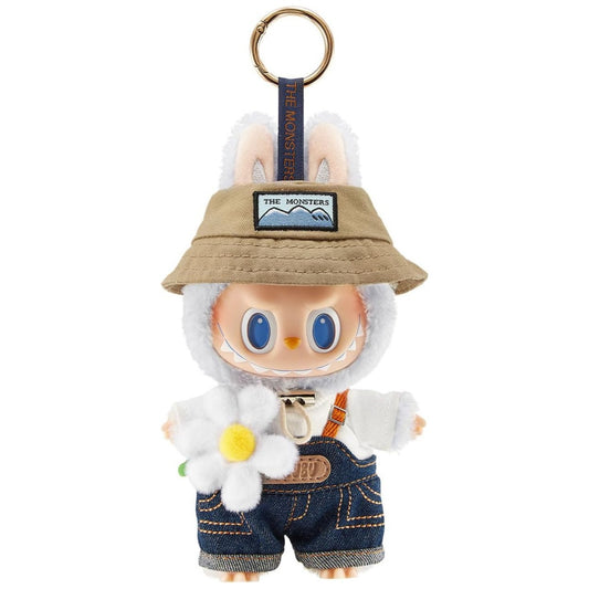 POP MART THE MONSTERS Fall in Wild Series Labubu Vinyl Plush Doll Pendant 6.69" Collectible Figure Bag Charm Keychain