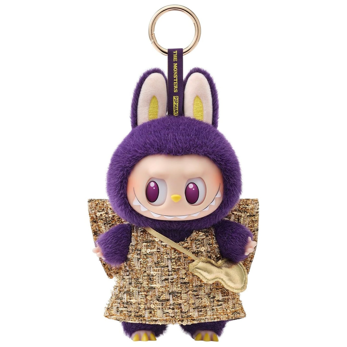 POP MART Labubu x PRONOUNCE Wings of Fortune Vinyl Plush Hanging Card Collectible Figure Keychain 6.89" Limited Edition
