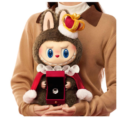 POP MART LABUBU Let's Checkmate Plush Doll 14.6" Collectible Figure Proposal Gift