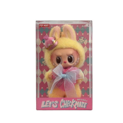 POP MART Labubu Let's Checkmate Vinyl Plush Pendant Collectible Toy Figure