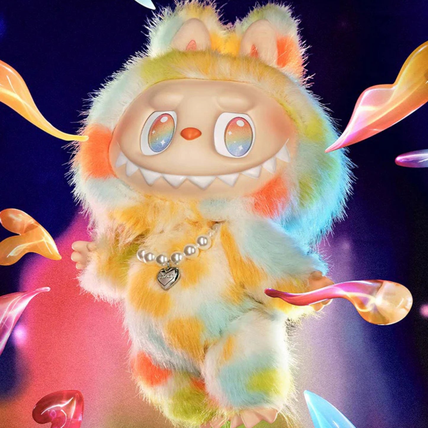 POP MART THE MONSTERS Rock The Universe LABUBU Vinyl Plush Doll 14.57" Collectible Figure Home Decor Gift