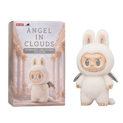 POP MART Angel in Clouds Big LABUBU Doll 22.8" Vinyl Face Plush Collectible Figure