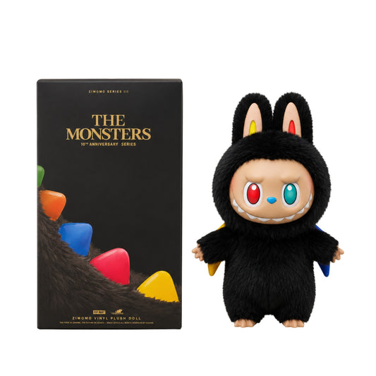 POP MART ZIMOMO Big LABUBU Plush Doll 10th Anniversary Collectible Figure Gift