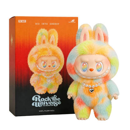 POP MART THE MONSTERS Rock The Universe LABUBU Vinyl Plush Doll 14.57" Collectible Figure Home Decor Gift